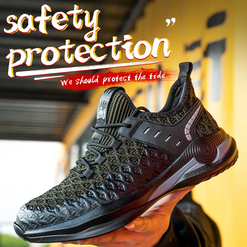 Steel Toe Shoes for Men's Work \u0026 Safety 