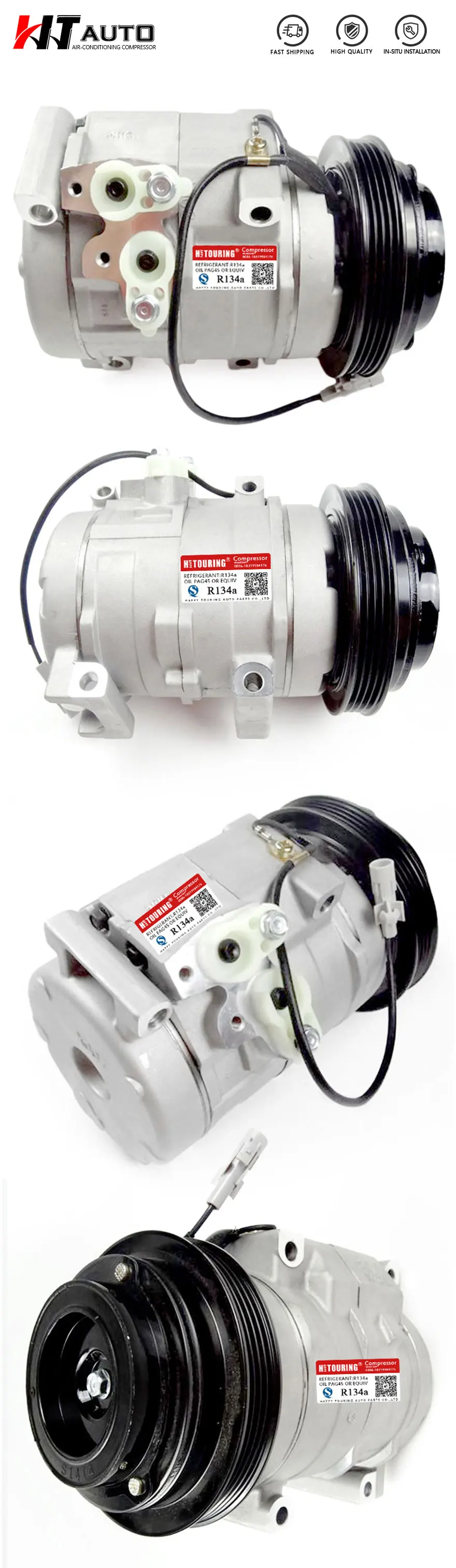 10S17C A/C компрессор для Toyota Land Cruiser Prado TRJ120 88320-6A160 88320-6A170 883206A160 883206A170 88320-35710 447220-5190