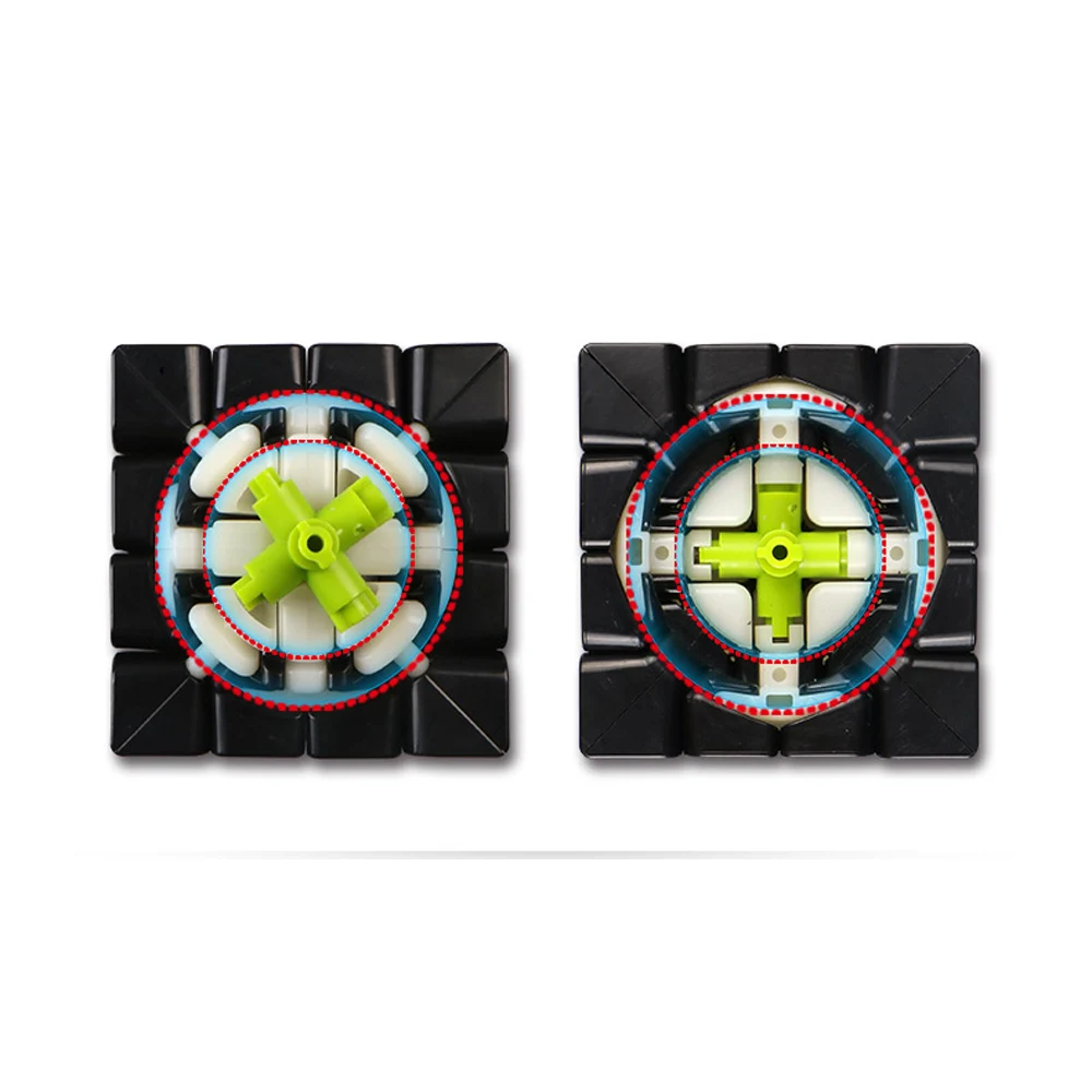 IQ-Cubes QiYi MoFangGe WuQue/WuQue Магнитный 4x4 куб высокоскоростной кубик головоломка магический Профессиональный обучающий кубик magicos детские игрушки