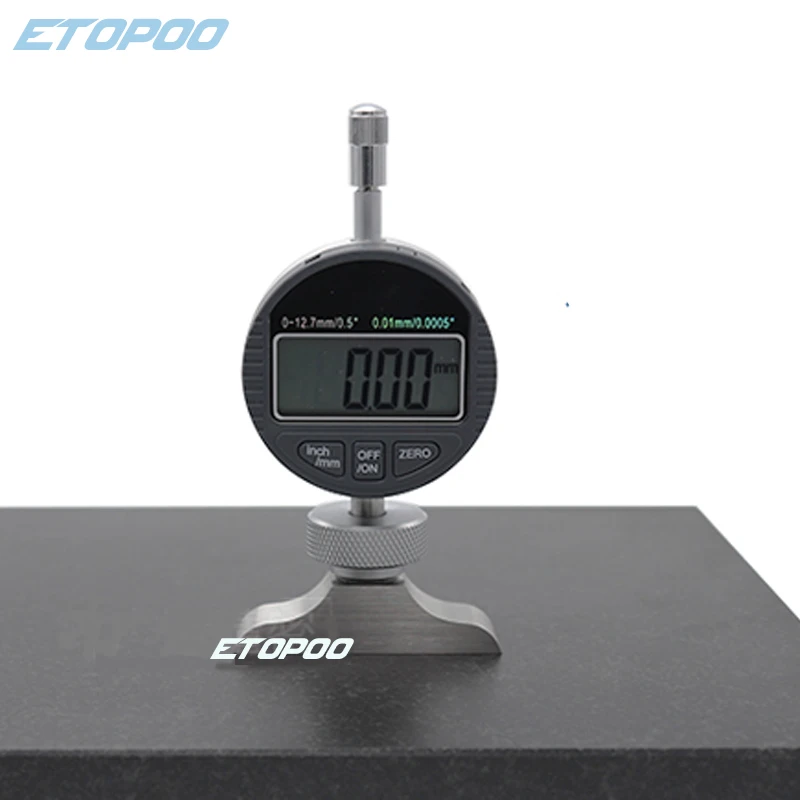 12.7mm/25.4mm Digital Depth Gauge Electronic Depth Gauge Dial Indicator Micrometer 0-30mm Round Tip Probe dial indicator gauge dial indicator