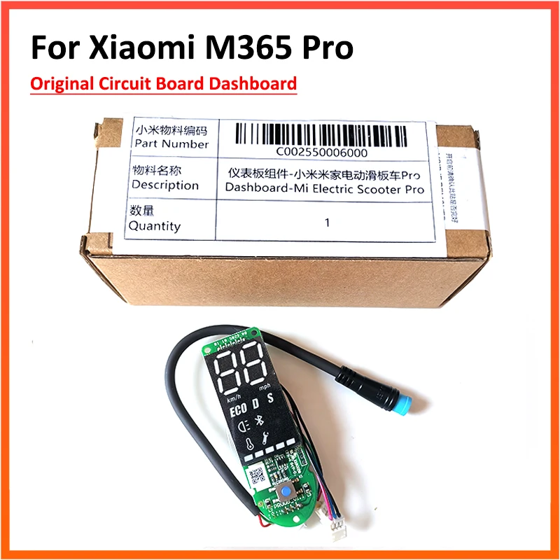 Original Bluetooth Dashboard For Xiaomi M365 Pro Electric Scooter With BT Cover M365 Pro Scooter Parts