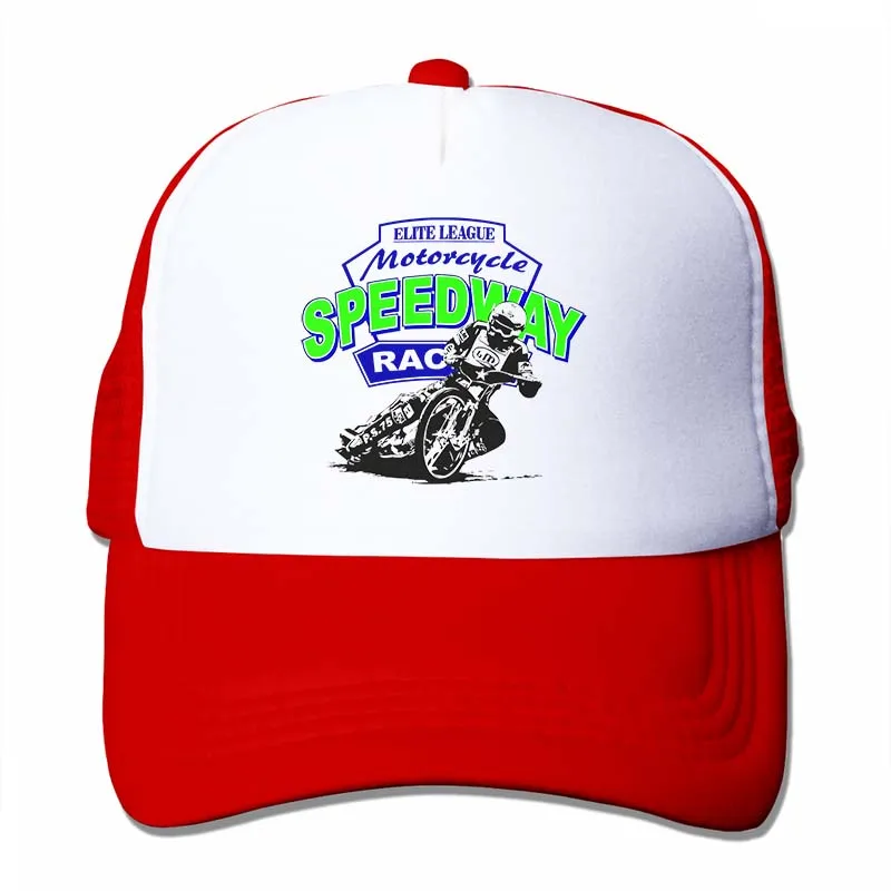 Speedway Racing бейсбольная кепка для мужчин и женщин, Кепка-Дальнобойщик, модная Регулируемая Кепка - Цвет: 4-Red
