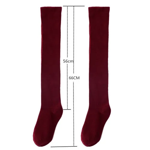 Graph color 1 пара высоких носков выше колена женские силиконовые Нескользящие осенние хлопковые тонкие черные матовые светильник - Цвет: Graph color