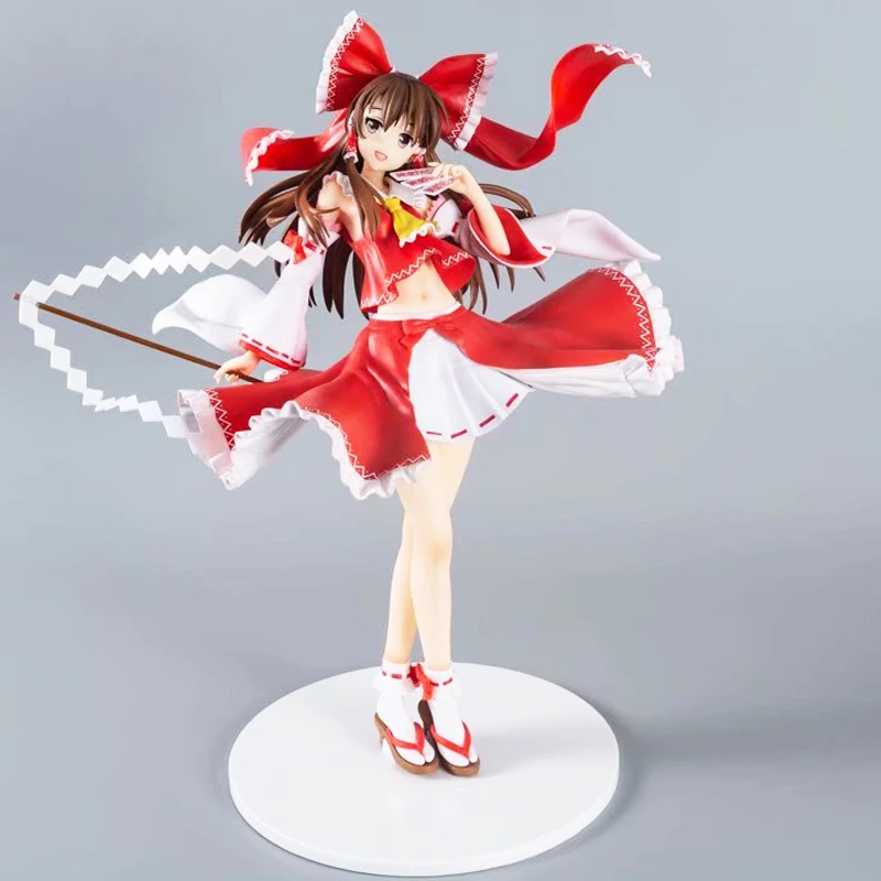 

40cm FREEing B-style Hakurei Reimu TouHou Project Sexy girls Anime PVC Action Figures toys Anime figure Toys children gifts