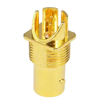 

10 pieces RF BNC Adapter Goldplated BNC Female Jack With PCB Mount Straight Connector