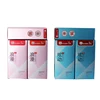 Custom white card paper glossy carton condom box for packaging 2