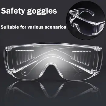 

Anti Fog Dust Splash-proof Glasses Work Eye Protection Fully Sealed Laboratory Accessory splash proof Translucent Clear Goggle