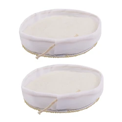 Tampon de polissage avec boucle, 2x7 pouces, 180Mm, en laine douce, pour voiture 