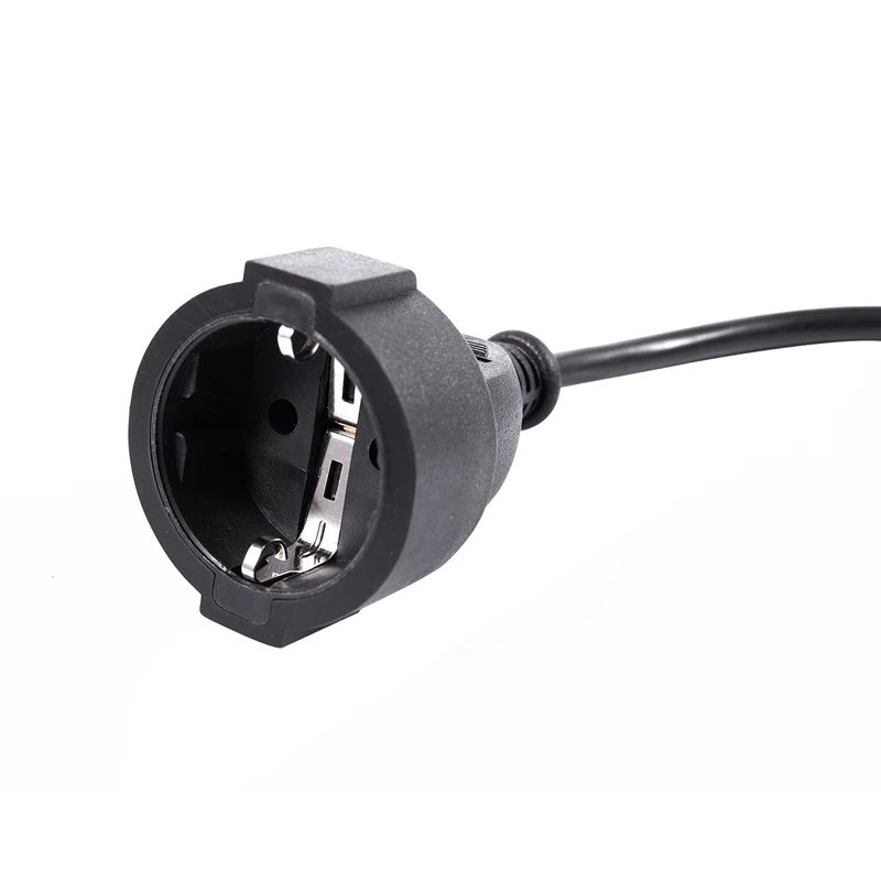 IEC 320 C14 штекер в Европейский CEE7 3pin гнездо, C14 в ЕС PDU UPS кабель 0,5