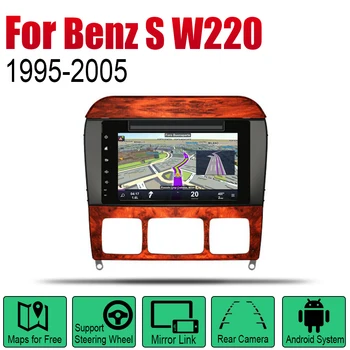 

Android Car Radio Stereo GPS Navigation For Mercedes Benz S Class W220 1995~2005 NTG BT wifi Car Radio Stereo Multimedia Player