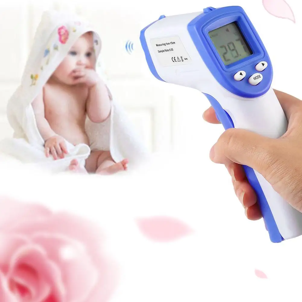 

Infrared Digital Thermometer Noncontact Infrared Thermometer High Precision Instant Reading LCD Display Baby Digital Thermometer