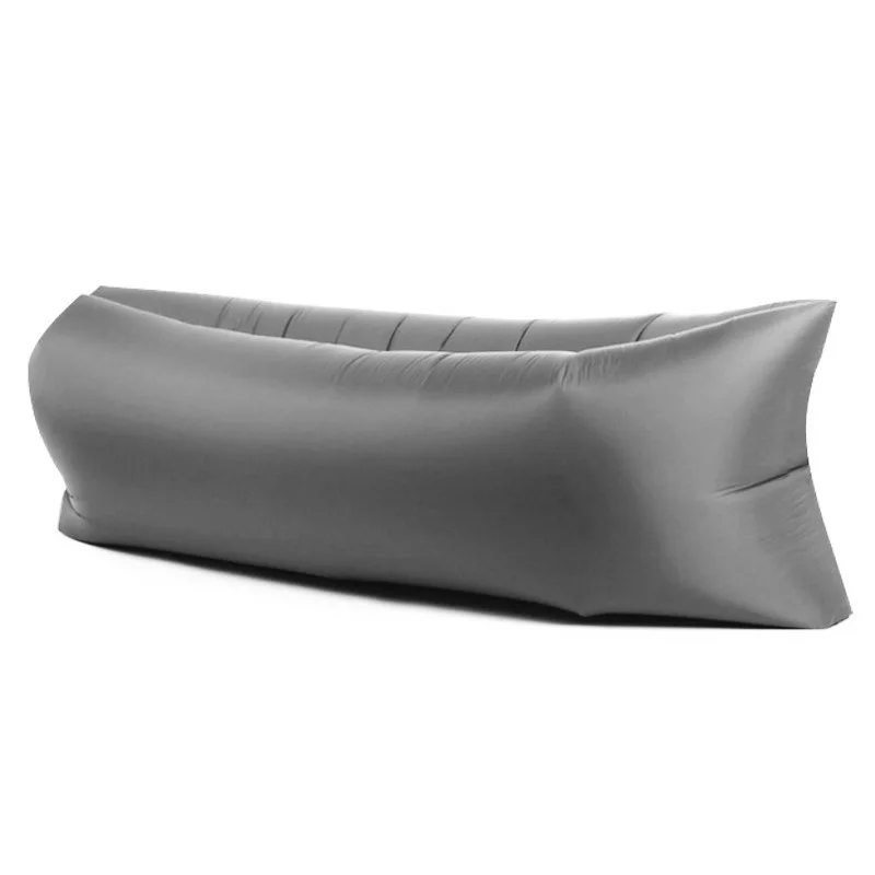 240-72 240*72/200*70 Outdoor Lazy Inflatable Bed Air Sofa Sleeping Bag Camping Picnic Portable Inflatable Sofa Manual Inflatable Sofa - Цвет: 240-72