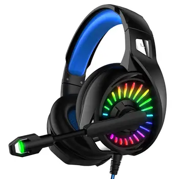 

Gaming Headset with Microphone Color-Changing Stereo Headphones 3.5mm for Laptop,Tablet, PS4, PC, Xbox One
