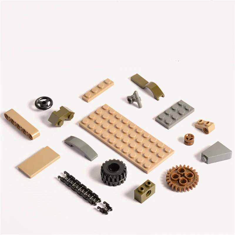 1061PCS Tank Building Blocks Toys Mini figures Vehicle Aircraft Boy Educational Block Military Compatible LegoINGlys Bricks (10)