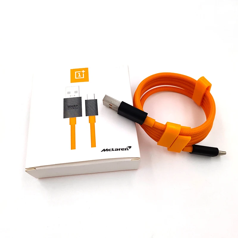 Кабель для Oneplus 7, 6, 5, 3, 3, mlaren, кабель usb type C, деформация, быстрая зарядка, нейлоновая линия для Oneplus 7 t Pro - Цвет: With Packaging