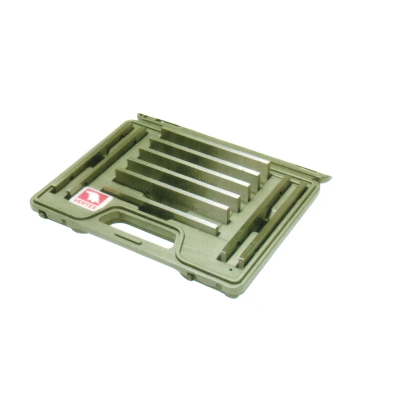 

VERTEX ground parallels 18 pcs /Vise parallel plate Used for vise clamping workpiece parallel height/VP-064