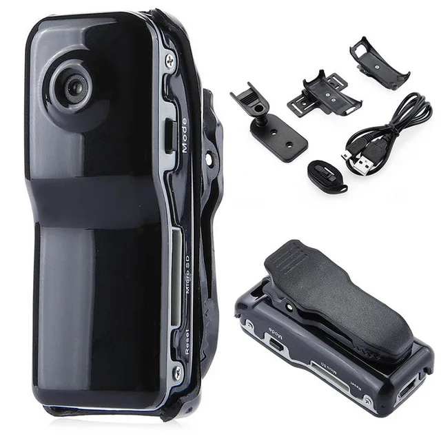 MD80 mini Camera Body Small Micro Video Mini Police Pocket Cam Wearable Bike Portable DVR Microcamera Minicamera Recorder | Электроника
