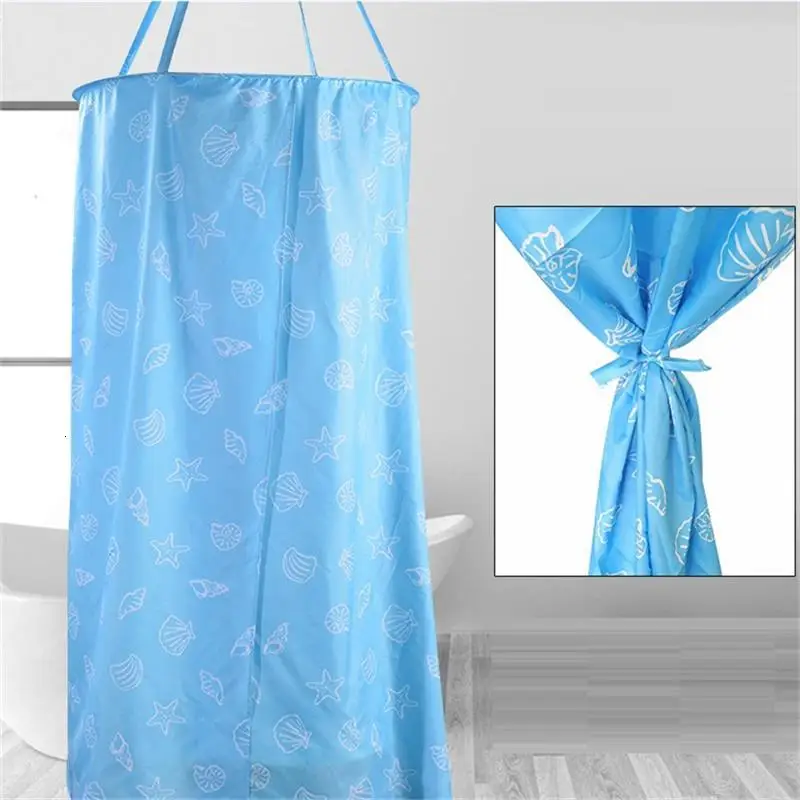 Doccia Set With Bathroom Banyo Perdeleri Shower Fabric Round Banheiro Rideau De Douche Douchegordijn Cortina Ducha Bath Curtain