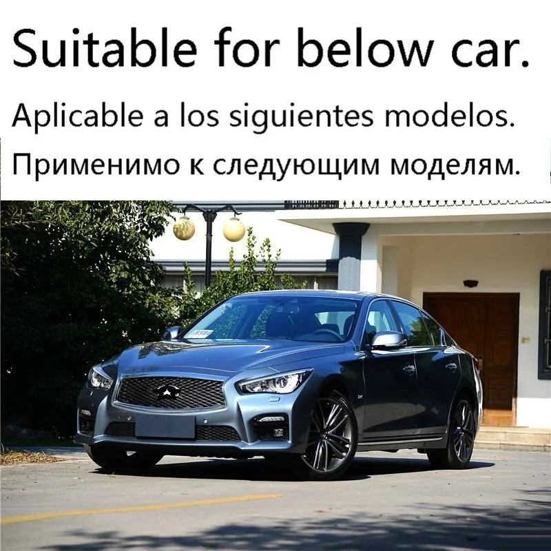 Автомобильные задние панели, система управления педалью на выходе, внешние автомобильные декоративные аксессуары, чехлы 14 15 16 17 для Infiniti Q50L