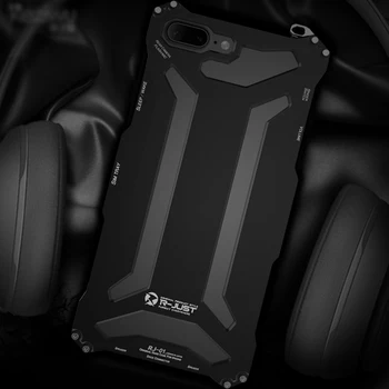 

Gundam Metal Bumper Case for iPhone 7 Shockproof Premium Outdoor Cases for iPhone 7 Plus Armor Aluminum Shell Case