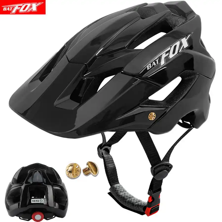 Batfox Casco De Bicicleta Ultraligero Moldeado Integralmente M Xl De Tamano Para Ciclismo De Montana O Carretera Novedad De 2020 Casco Para Bicicleta Aliexpress