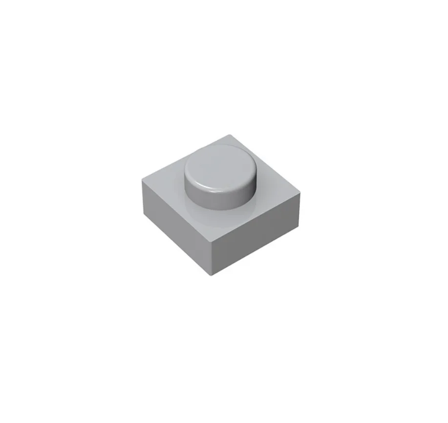 BuildMOC 3024 Plate 1X1 For Building Blocks Parts DIY LOGO Educational Creative gift Toys 16