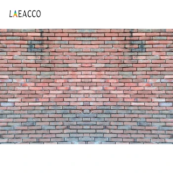 

Laeacco Birthday Backdrops for Photography Brick Wall Photo Backgrounds Baby Portrait Photophone Photozone for Food Photocall