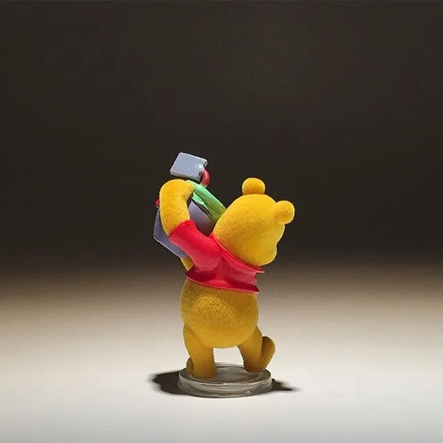 Disney Winnie the Pooh 6cm Action Figurine  Collection Toys model kids room Decoration for children gifts 3