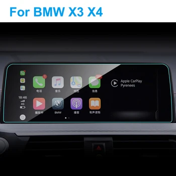 

10.25 Inch Car GPS Navigation Screen Protector for BMW G01 X3 G02 X4 2018 2019 Auto Interior Tempered Glass Film Car Accessories