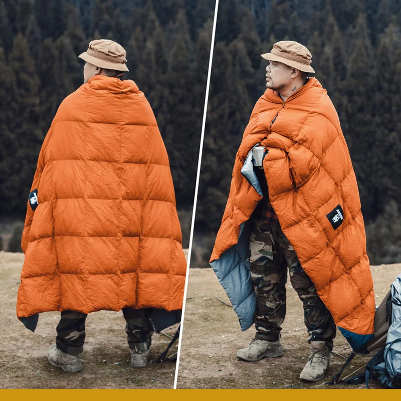 OneTigris Camping Blanket Foldable Travel Quilt For Outdoor Camping Hiking 3-season 1-person Fits 41&deg;F-77&deg;F(5&deg;C-25&deg;C) camping blanket