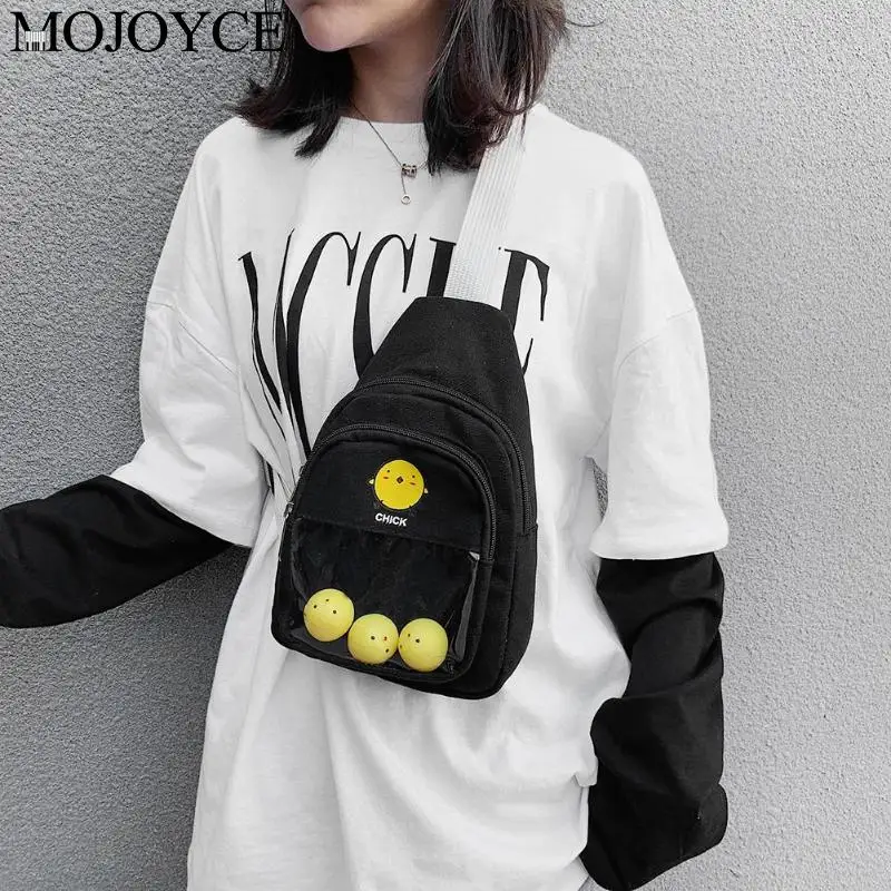 

Fashion New Mini Casual Travel Chest Bag Cartoon Cute Women Fanny Zipper Phone Pack Crossbody Shoulder Bags Children Messenger