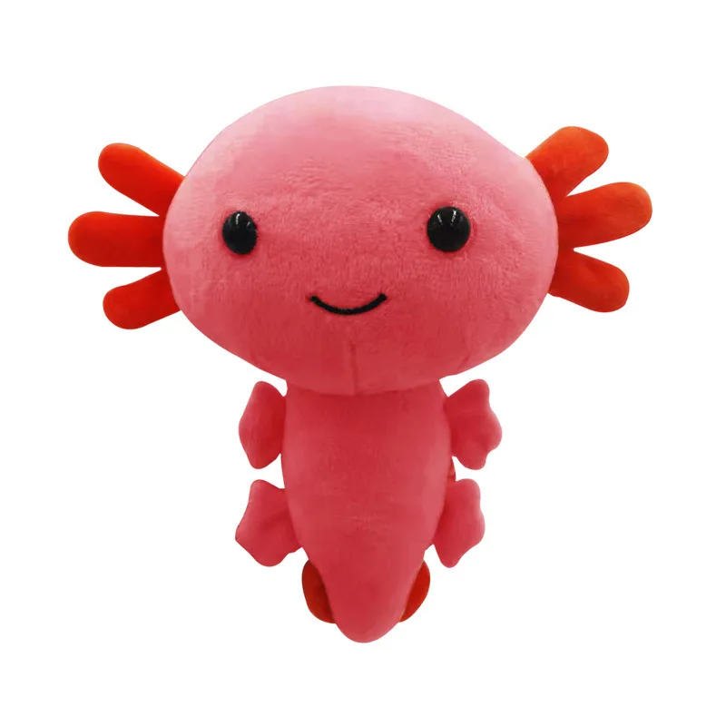 2022 Kawaii Axolotl Plush Toy Animal Axolotl Plushies Figure Doll Cartoon Animal Soft Pink Axolotl Stuffed Dolls For Kids Gifts