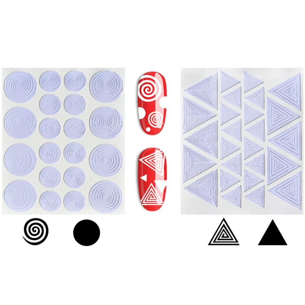12 шт./компл. трафаретная полоска Vinyls DIY 3D наклейки для ногтей наклейки для модного дизайна ногтей Советы украшения французский маникюрный шаблон инструмент