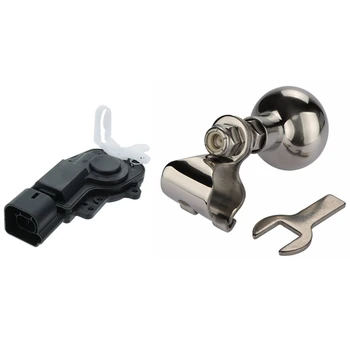 

1 Pcs Steering Wheel Spinner Car Truck Marine Boat Power Knob & 1 Pcs Car Central Door Lock Actuator Assy Left