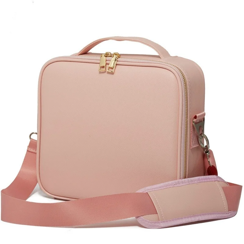 

Women Fashion Cosmetic Bag Travel Makeup Organizer Professional Make Up Suitcase Box Cosmetics Pouch Beauty Case Makeup Artist
