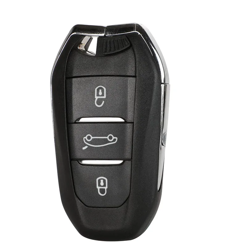 Jingyuqin 3 кнопки DS смарт-ключ для peugeot 208 308 508 3008 5008 для Citroen C4 с HU83 Аварийный ключ