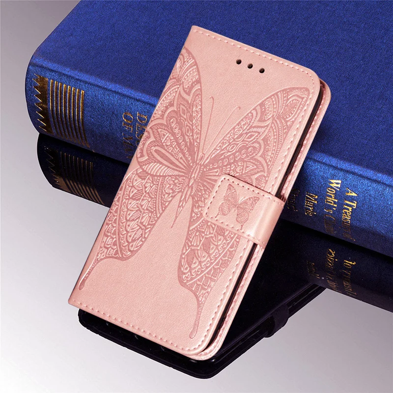 

3D Embossing butterfly Flip Leather Case Fo Nokia 7.2 6.2 5.3 4.2 3.2 2.3 2.2 1.3 C1 Wallet cover Phone Case Coque Fundas