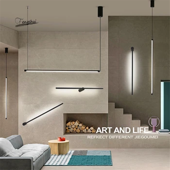 

Nordic LED Pendant Lights Lighting Suspended Modern Loft Dimming Pendant Lamp Living Room Bedroom Hanging Lamp Decor Fixtures