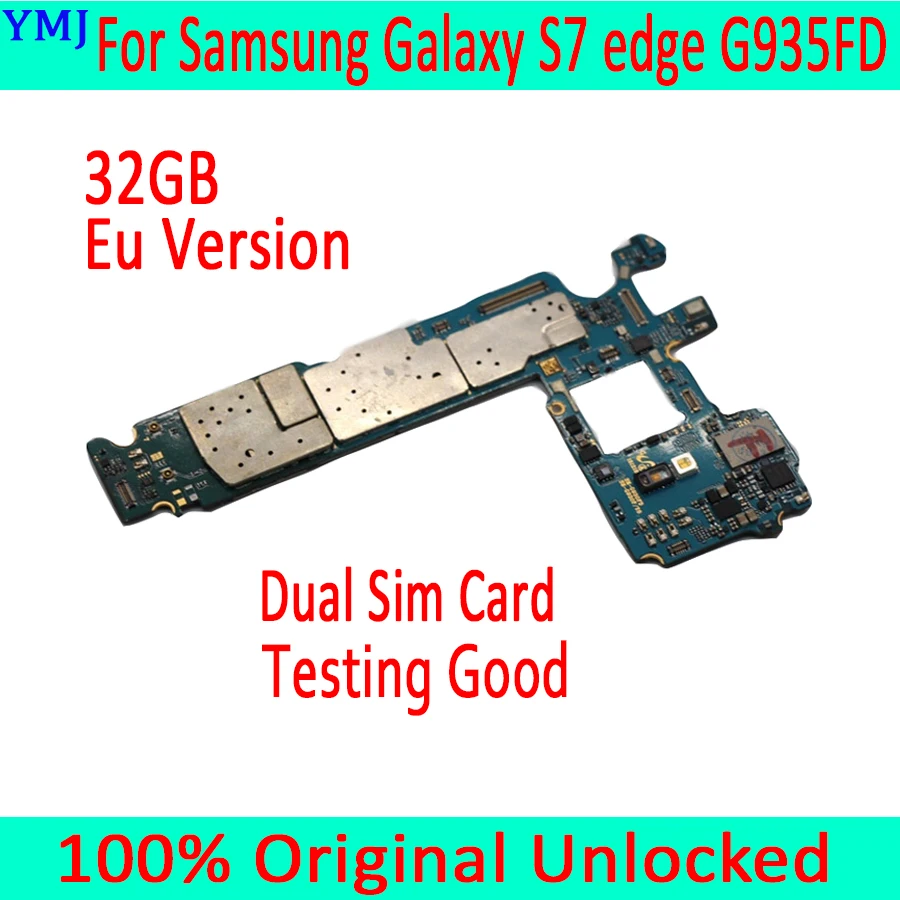 Материнская плата Samsung для Galaxy S7 edge G930F G930FD G935F G935FD G930T 100% оригинальная логическая 32