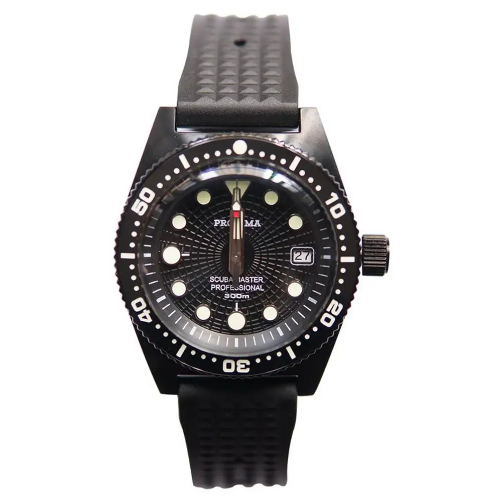 

Proxima Mens Diving Watches Automatic Watch For Men Dive 300m Waterproof Mechanical Wristwatch C3 Luminous Nh35 Sapphire Mirror