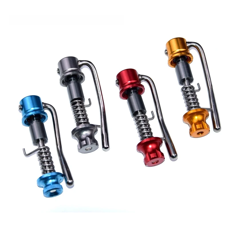 

Bicycle Seat Clamp Folding Bike Titanium Alloy Seat Post Clip Quick Release Tube Bundle Clip Repair Parts Riding Accessories