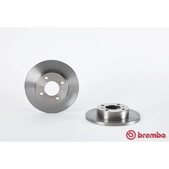 Диск тормозной передний Mitsubishi Colt/Lancer 1.3 92 BREMBO 08