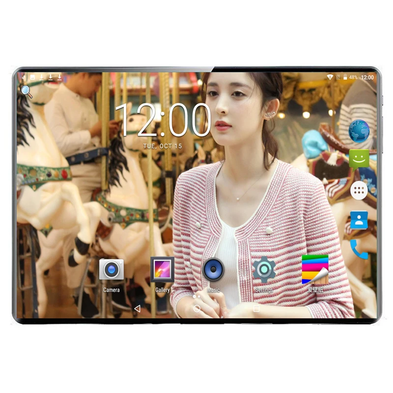 Tanie 2020 najnowszy 10 Cal tablet Android 9.0 Deca Core 8GB RAM 128GB ROM 3G 4G FDD LTE Wifi telefon z gps zadzwoń szkło tablet ekranowy pc