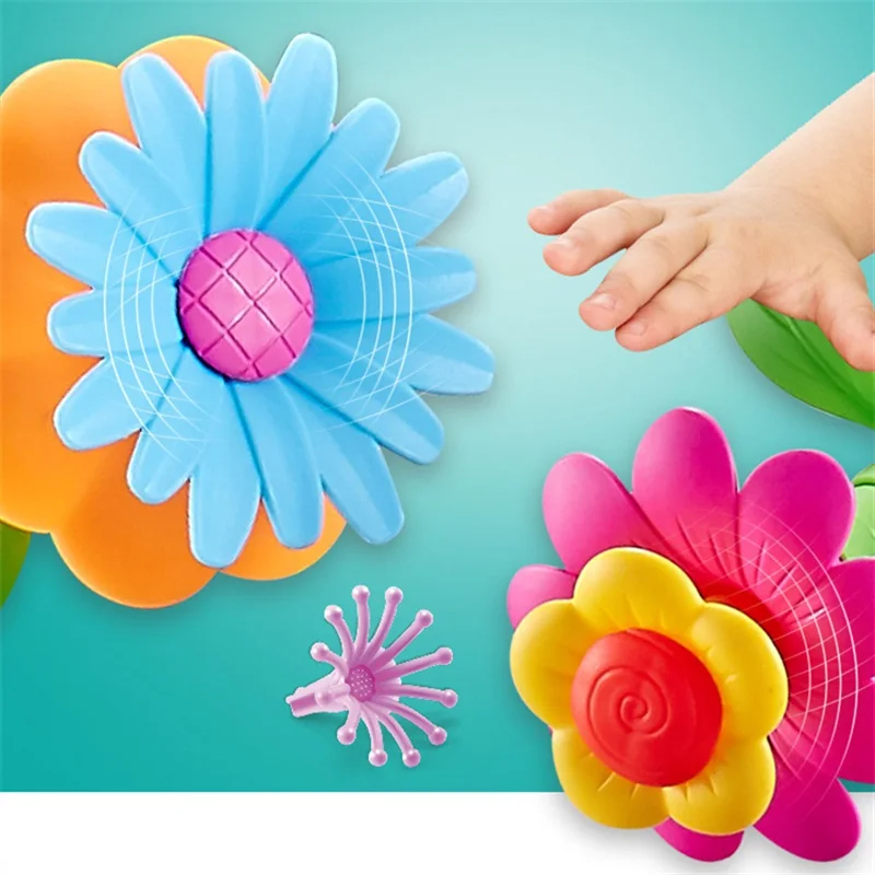 DIY Dream Garden Series Girls Flower Interconnecting Blocks Toys Educational Assembly Blocks Christmas birthday gifts