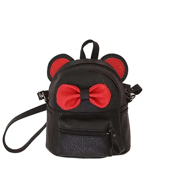 

New Girl Shoulder Bag Cartoon Backpack Dual-use Small Diagonal School Bag Children Cute Bow Small Backpack Mochilas Escolares