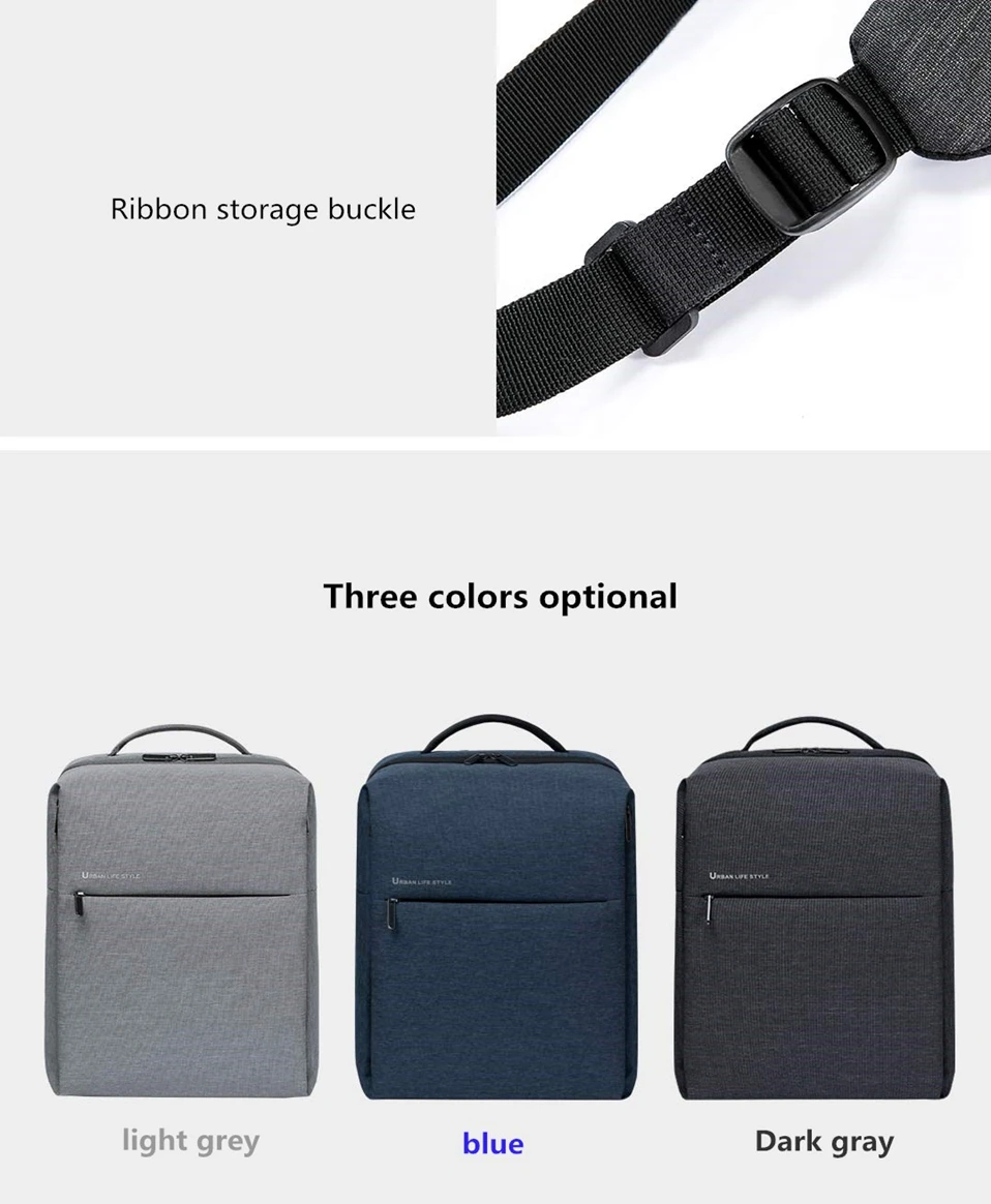 Xiaomi Mi рюкзак 2 городской стиль жизни 17л вместительная Наплечная Сумка рюкзак школьный вещевой мешок подходит для ноутбука 14 дюймов