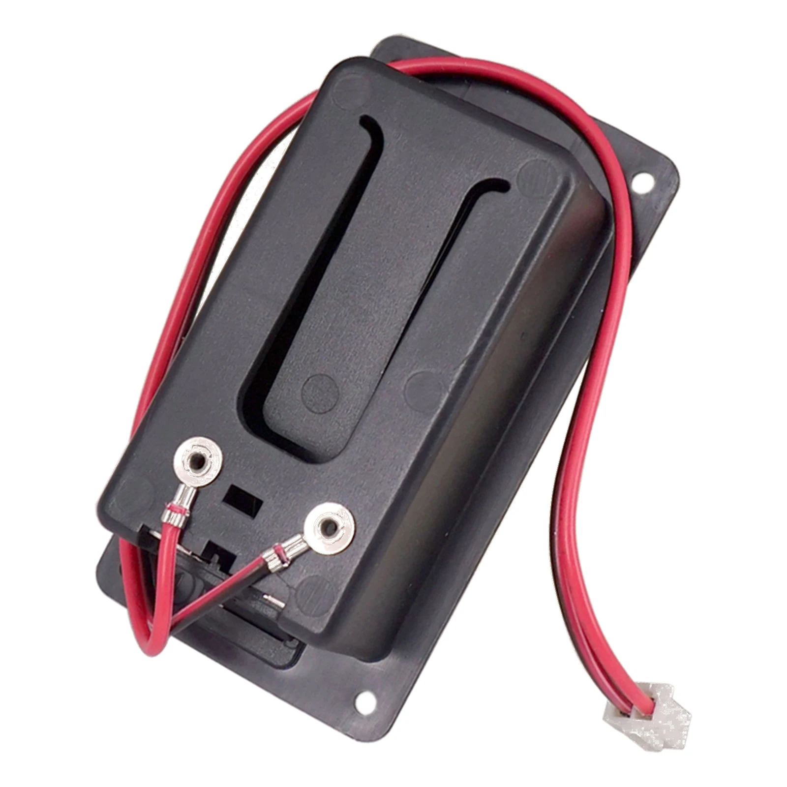 Abs 9v Battery Holder Case Box Compartment Cover Guitar Bass Pick up