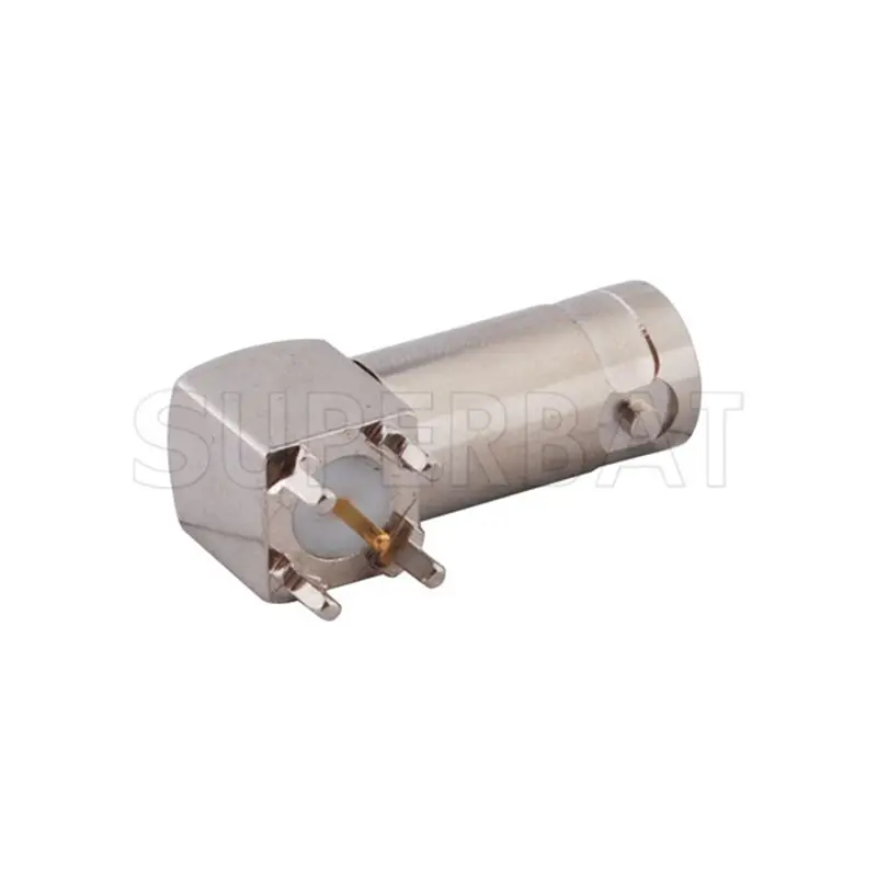 Superbat 10pcs BNC Thru Hole Jack Right Angle PCB Mount RF Coaxial Connector | Мобильные телефоны и аксессуары