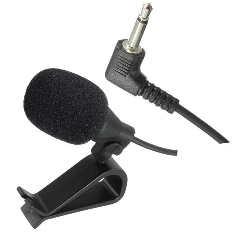 Чистый выход микрофона 3,5 мм микрофон автомобильный Радио Стерео gps Bluetooth с поддержкой аудио DVD внешний микрофон