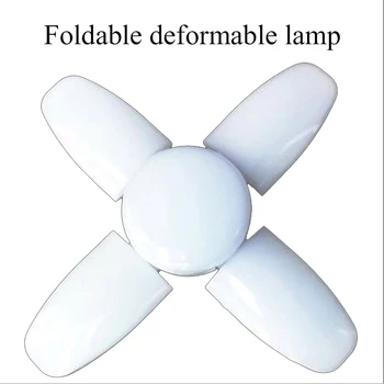 

LED E27 60W 160-265V 6000LM High Bright Highbay Deformable Garage Light Garage Attic Basement Household LED Ceiling Lamp XiaoMi